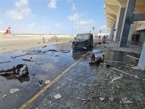 aden airport attack today.